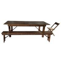 Wood Farm Tables